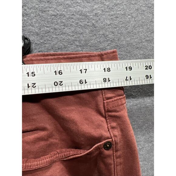 Todd Snyder Slim Fit Stretch 5-Pocket Jeans Cotton Blend Rust Red Men Size 36x32 - Picture 9 of 10